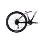 Велосипед Leon 27,5" XC LADY 80 HDD рама-16" AL 2025 рожевий з чорним (OPS-LN-27,5-009)