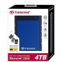 Зовнішній жорсткий диск 2.5" 4TB Transcend (TS4TSJ25H3B) Зовнішній жорсткий диск 2.5" 4TB Transcend (TS4TSJ25H3B)