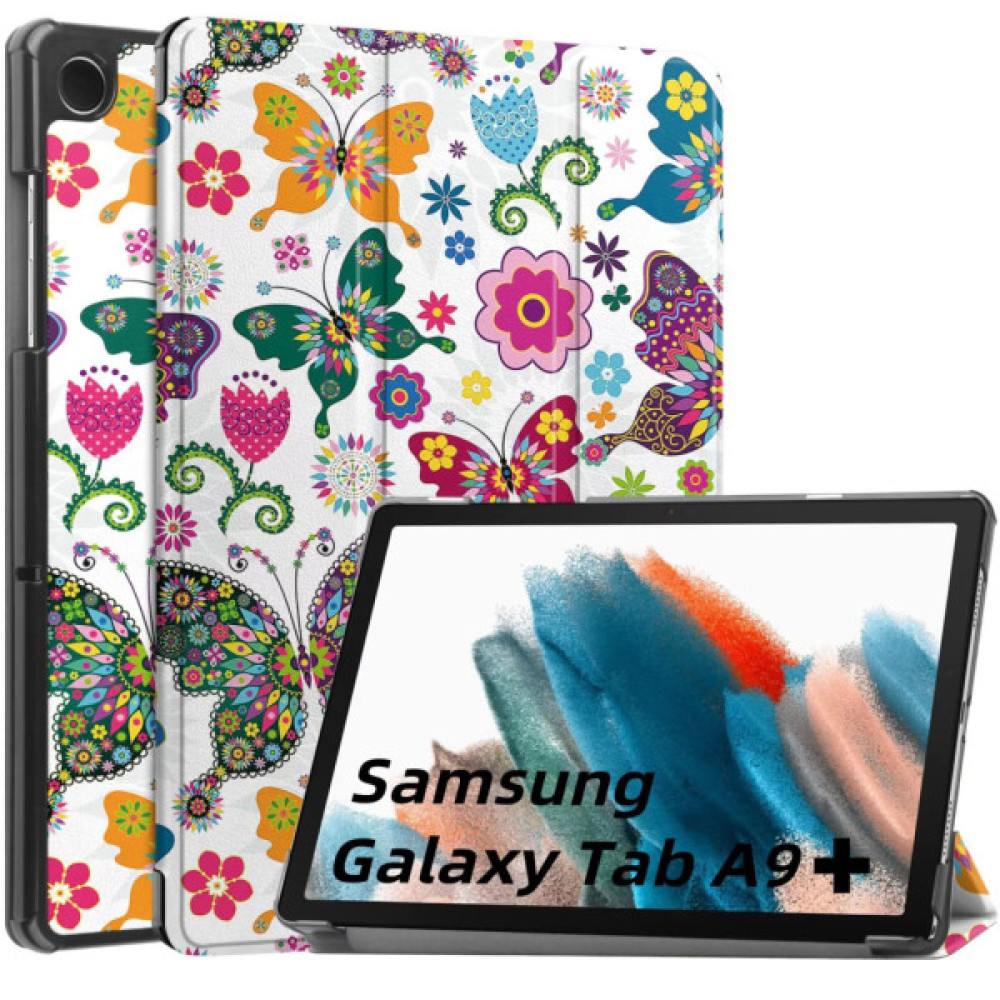 Чохол до планшета BeCover Smart Case Samsung Tab A9 Plus SM-X210/SM-X215/SM-X216 11.0" Butterfly (710312) Чохол до планшета BeCover Smart Case Samsung Tab A9 Plus SM-X210/SM-X215/SM-X216 11.0" Butterfly (710312)