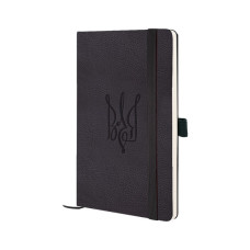 Книга записна Axent Partner Soft Skin Воля 125x195 мм, 96 аркушів, клітинка, чорна (8616-01-2-A)