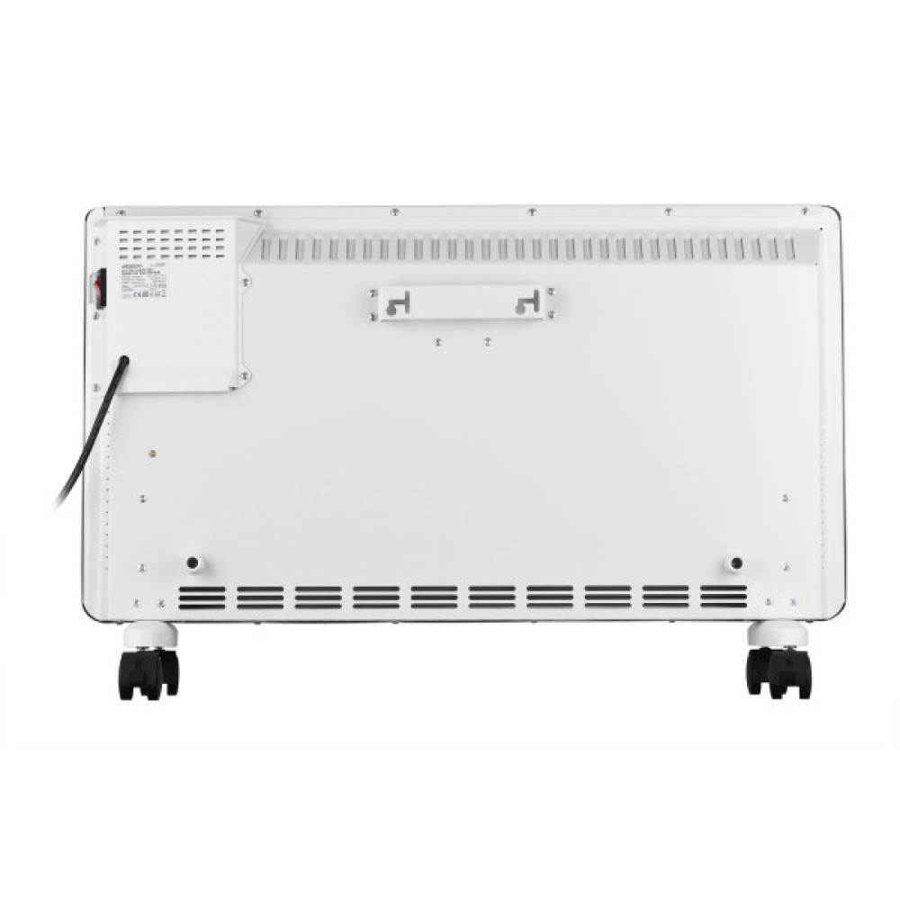 Конвектор ARDESTO, 20м2, 2000Вт, мех. упр-ння, відкритий нагрів. елемент, сушка, білий