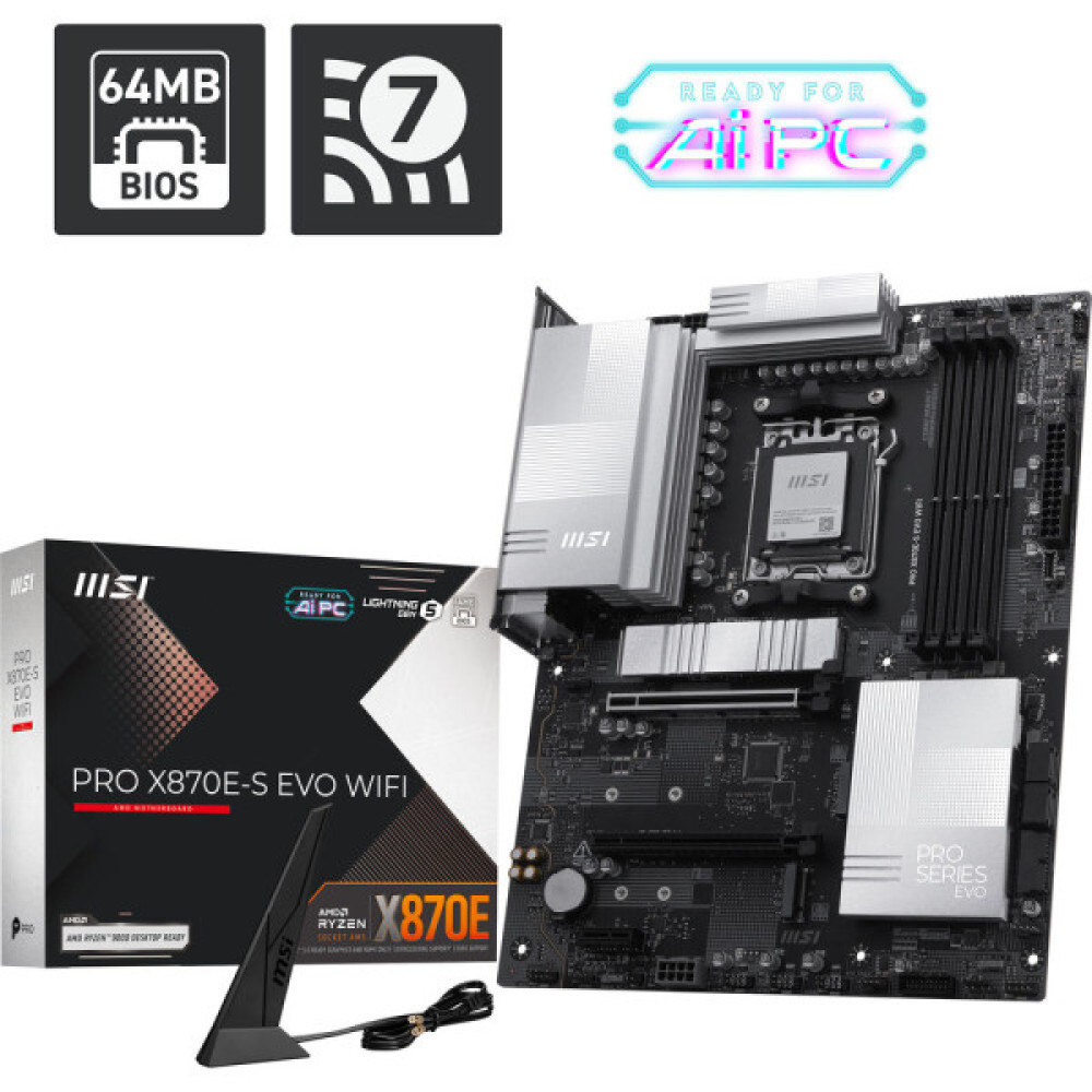MSI PRO X870E-S EVO WIFI