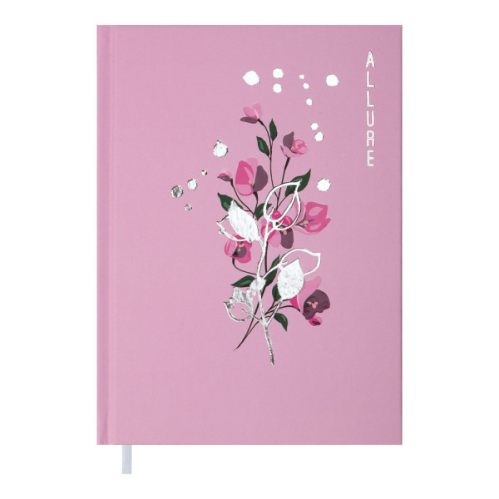 Тижневик Buromax недатований Allure, А5, рожевий 288 сторінок (BM.2037-10)