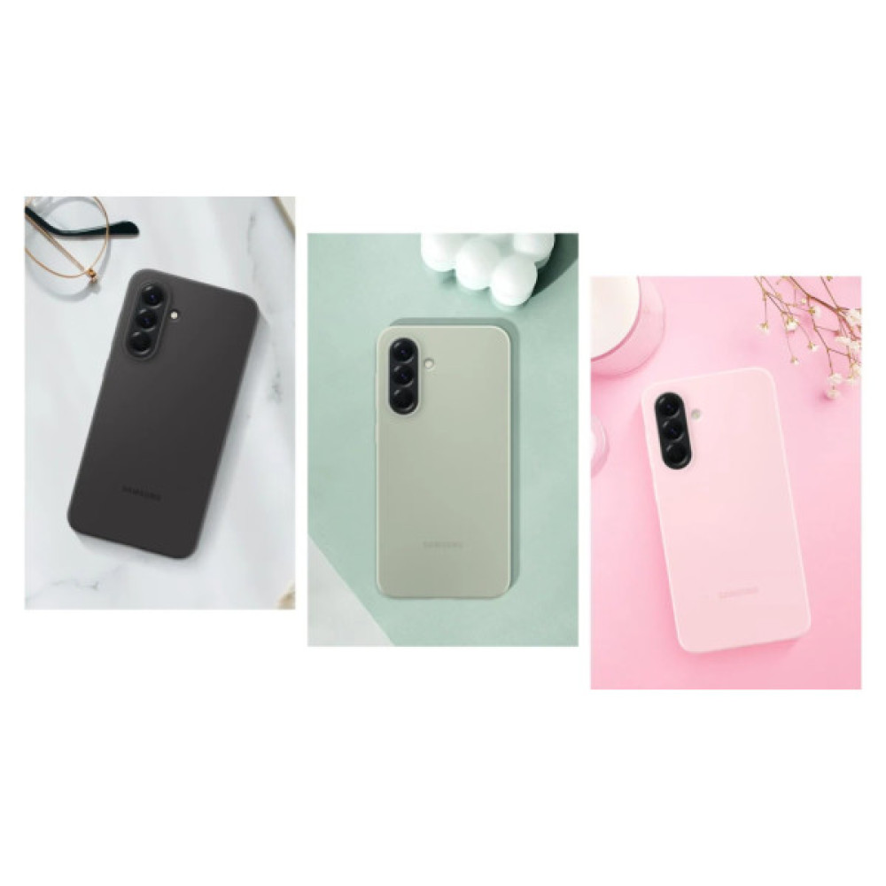 Чохол до мобільного телефона Samsung для Galaxy A56 (A566), Silicone Case green (EF-PA566CGEGWW) Чохол до мобільного телефона Samsung для Galaxy A56 (A566), Silicone Case green (EF-PA566CGEGWW)