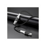 Дата кабель USB 2.0 AM to USB-C 1.0m 3A silicone BX79 black BOROFONE (6974443384789)