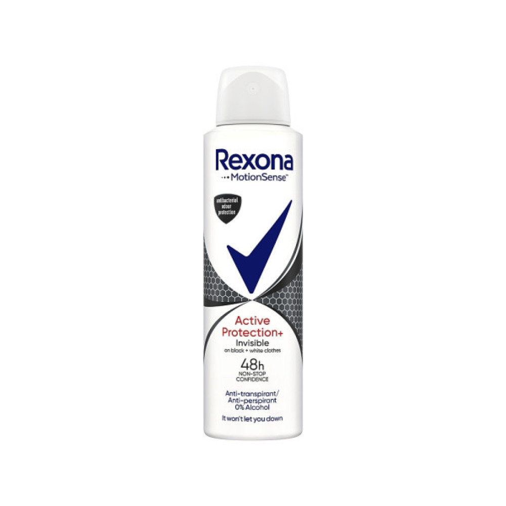 Антиперспірант Rexona Невидимий на чорному і білому одязі 150 мл (8710447171301)