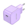 Зарядний пристрій Vention 1xUSB-C 20W PD3.0/QC3.0 Purple (FEJV0-EU) Зарядний пристрій Vention 1xUSB-C 20W PD3.0/QC3.0 Purple (FEJV0-EU)