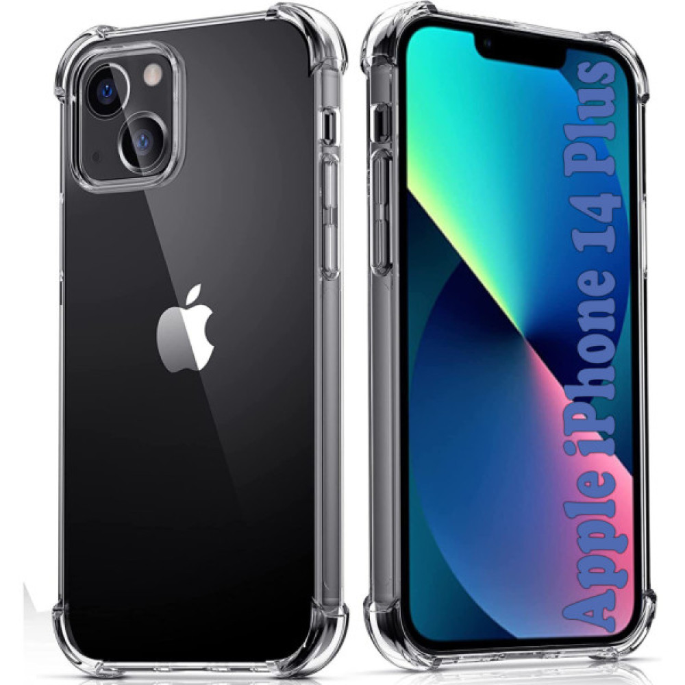 Чохол до мобільного телефона BeCover Anti-Shock Apple iPhone 14 Plus Clear (708243) Чохол до мобільного телефона BeCover Anti-Shock Apple iPhone 14 Plus Clear (708243)