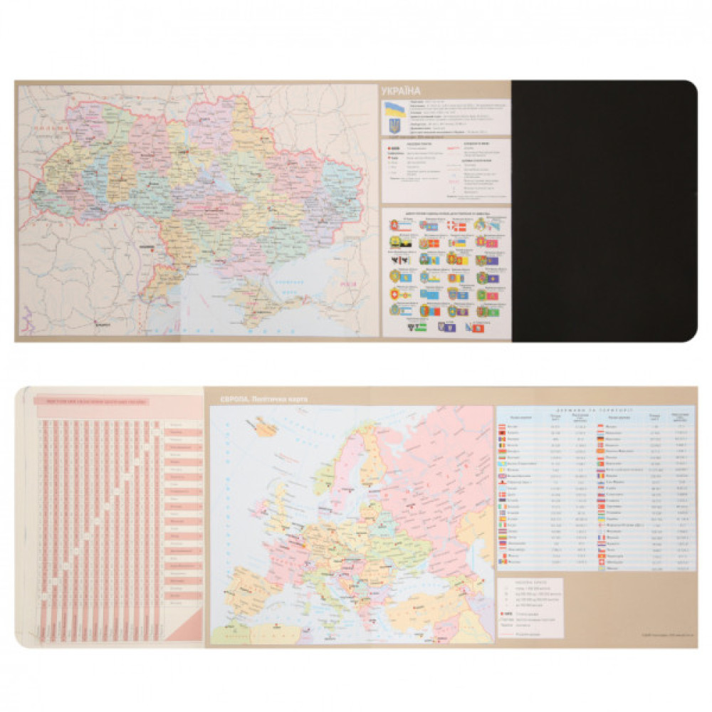 Тижневик Leo planner А5 датований 2026 "Boss", м'який, чорний, 368 сторінок (252634)