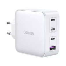 Зарядний пристрій Ugreen 4xUSB 100W (3хUSB-C+USB-A) Gan white CD226 (15337)