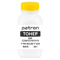 Тонер XER C230/C310/C410, 30 г, Yellow Patron (PN-XC230-Y-030)