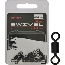Вертлюг Brain Swivel No.1 20mm diam 4.4mm (10 шт/уп) SGCA-8008-1 (1858.24.74)