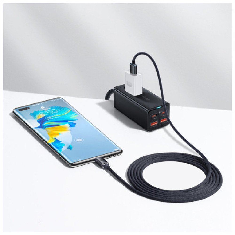 Дата кабель USB 2.0 AM to USB-C 1.2m 100W black Baseus (CAJY000401)