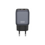 Зарядний пристрій XO L156 USB-C PD30W + USB-A QC3.0 Black (L156.black) Зарядний пристрій XO L156 USB-C PD30W + USB-A QC3.0 Black (L156.black)