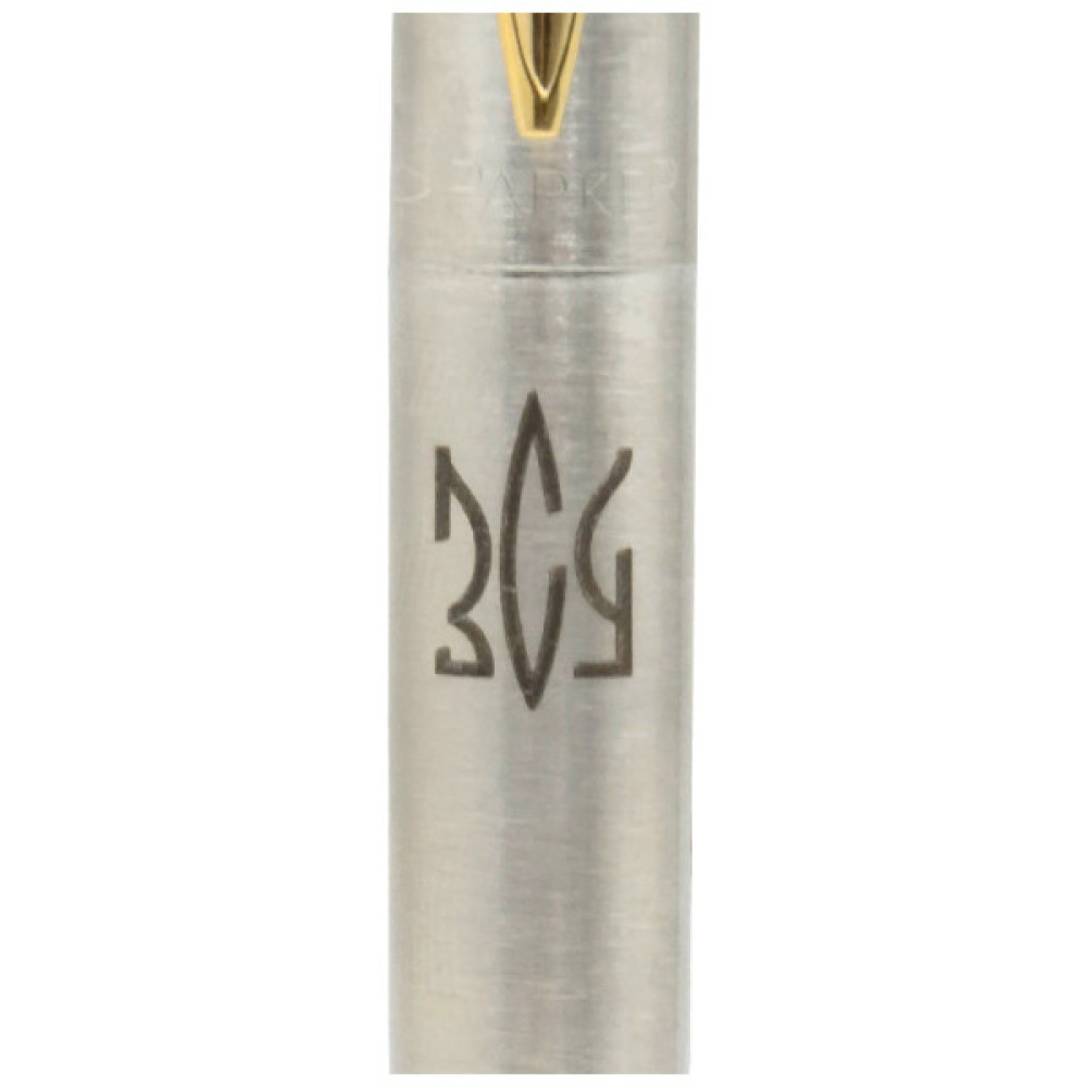 Ручка кулькова Parker JOTTER 17 UKRAINE SS GT BP Тризуб ЗСУ (16032_T039b)
