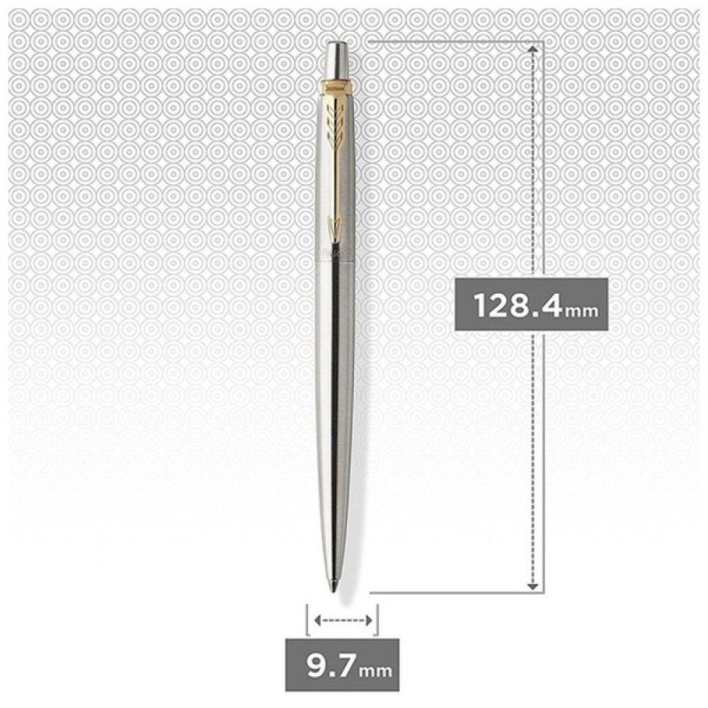 Ручка кулькова Parker JOTTER 17 UKRAINE SS GT BP Тризуб ЗСУ (16032_T039b)