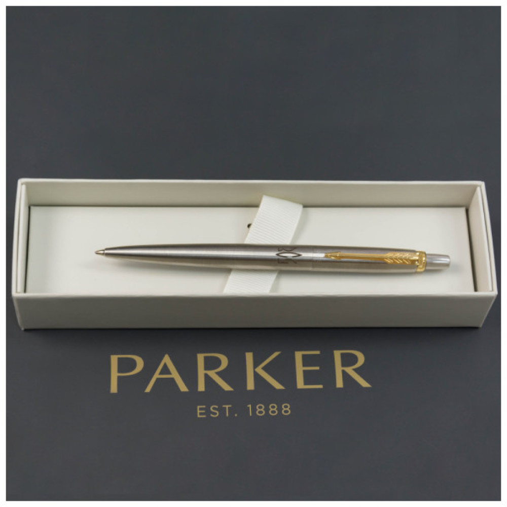 Ручка кулькова Parker JOTTER 17 UKRAINE SS GT BP Тризуб ЗСУ (16032_T039b)