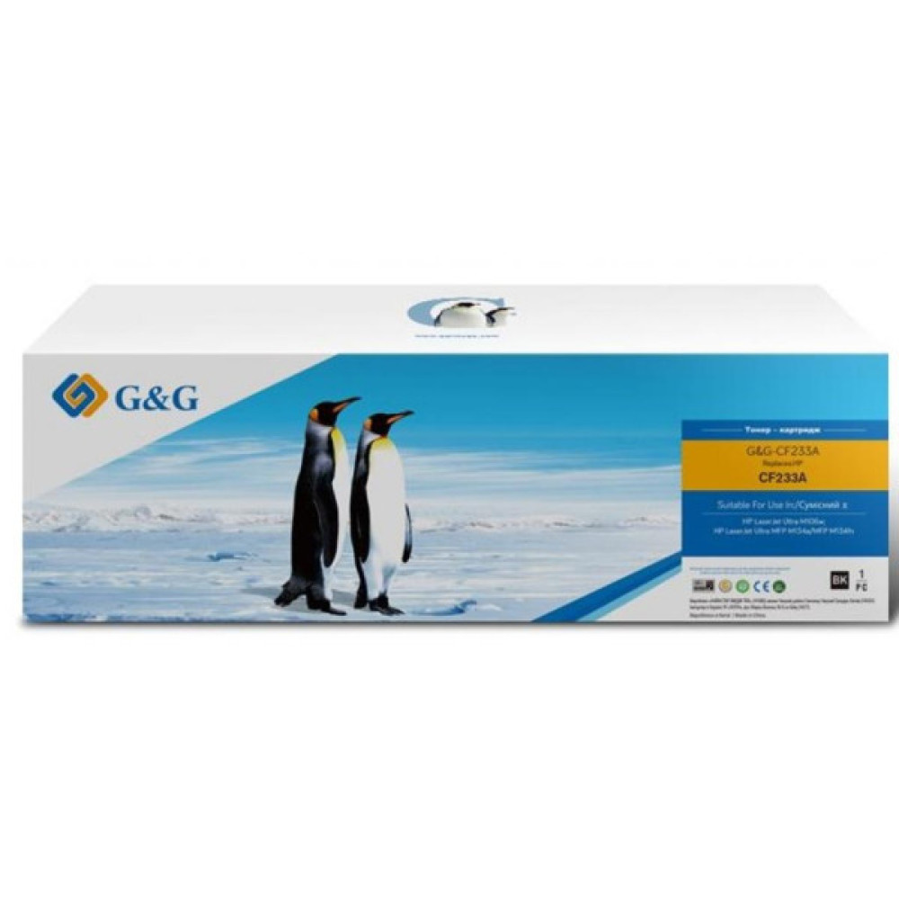 Картридж G&G для HP LJ Ultra M106/M134 Black(33A) 2.3K (G&G-CF233A) Картридж G&G для HP LJ Ultra M106/M134 Black(33A) 2.3K (G&G-CF233A)