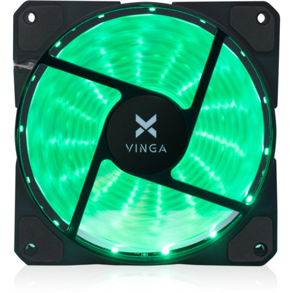 Кулер до корпусу Vinga 12025-15-G1