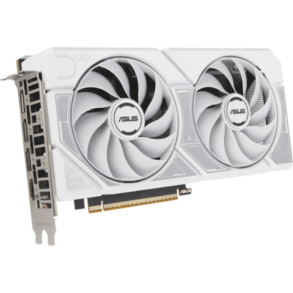 Відеокарта ASUS GeForce RTX5060 8Gb DUAL WHITE OC (DUAL-RTX5060-O8G-WHITE)