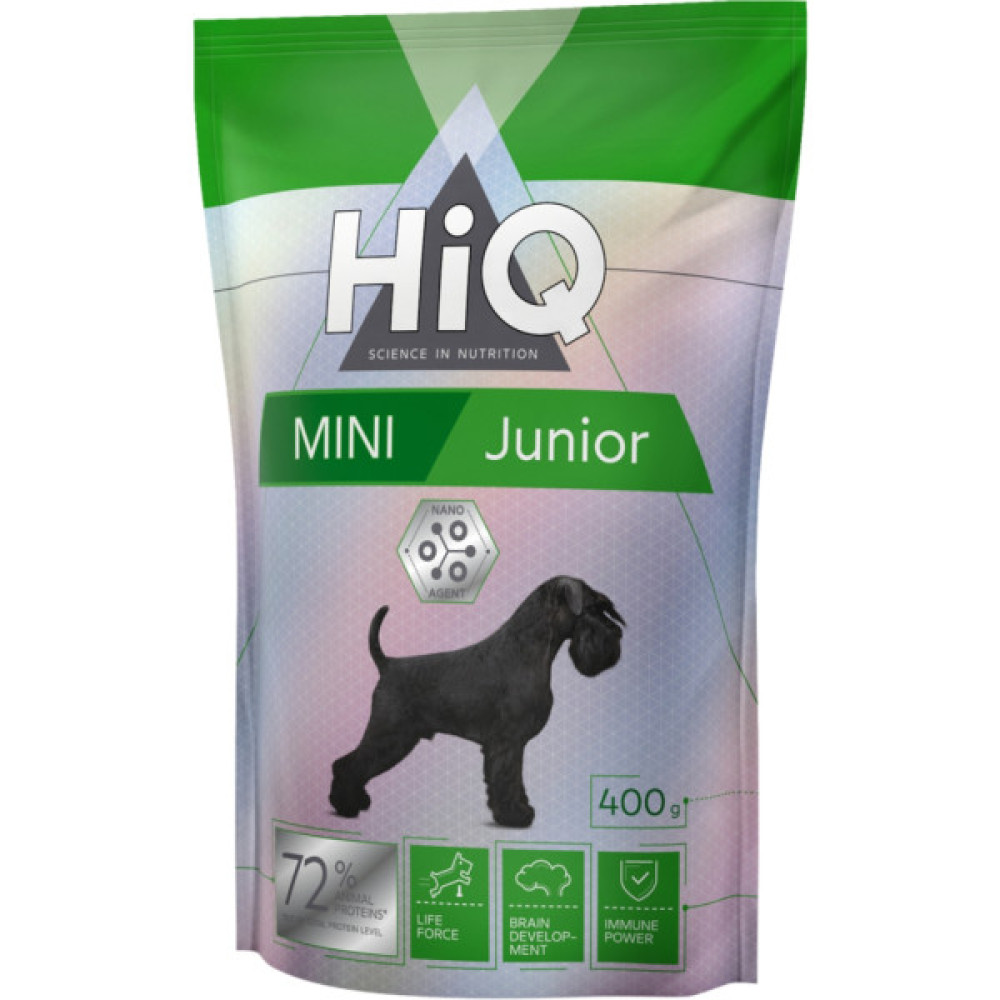 Сухий корм для собак HiQ Mini Junior 400 г (HIQ45866)