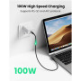 Дата кабель USB-C to USB-C 2.0m 100W US334 Black Ugreen (70645) Дата кабель USB-C to USB-C 2.0m 100W US334 Black Ugreen (70645)