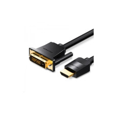 Кабель мультимедійний HDMI M to DVI M 1.0m black Vention (ABFBF)
