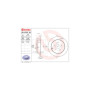 Гальмівний диск Brembo 08.A755.20 Гальмівний диск Brembo 08.A755.20