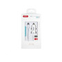 Зарядний пристрій XO 2xUSB 2.1A + cable USB to Micro 5P white (TZ08-M-WH)