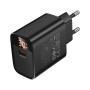 Зарядний пристрій BOROFONE BA97A Ilustre USB-C PD30W digital display Black (6941991120480)