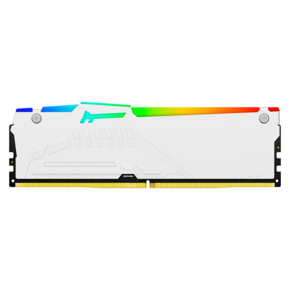 Пам'ять ПК Kingston DDR5 32GB 6000 FURY Beast  RGB EXPO Білий
