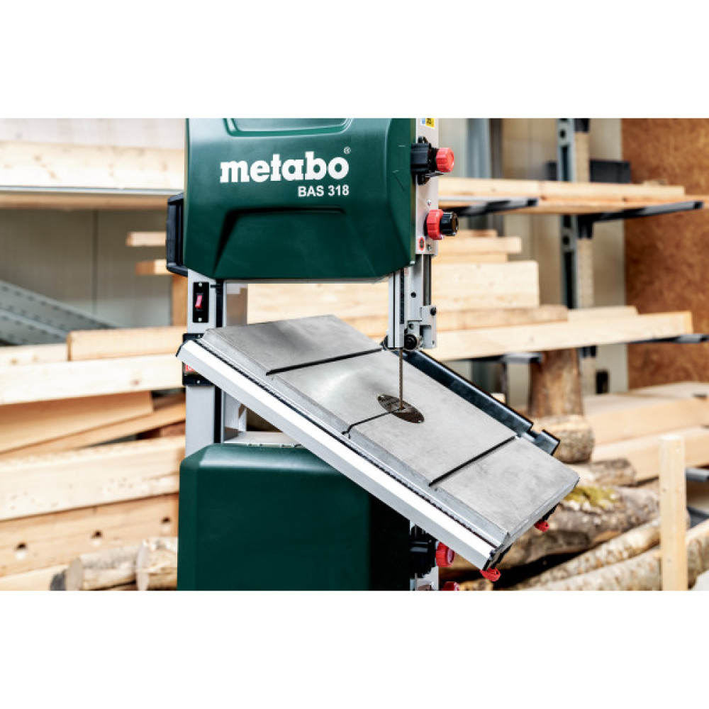 Пила стрічкова Metabo BAS 318 PRECISION WNB 900Вт висота різу 170мм опора 560x400мм 79кг