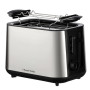 Тостер  Russell Hobbs Heaton, нержав., підігрів,разморозка, чорний+нерж