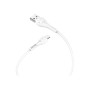 Дата кабель USB 2.0 AM to Micro 5P 1.0m 2.4A PVC X37 white HOCO (6931474710505)