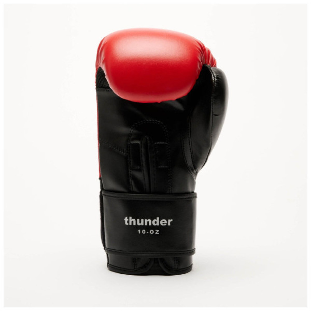 Боксерські рукавички Leone GN383 Thunder Red 10 унцій (GN383_Red_10oz)