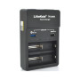 Зарядний пристрій для акумуляторів Liitokala 2 Slots, USB1/QC/3.0, USB2/2.4A, NiMHC(R14)/SC/AA/AAA/17670, Li-ion10440...26650 (Lii-TR2000) Зарядний пристрій для акумуляторів Liitokala 2 Slots, USB1/QC/3.0, USB2/2.4A, NiMHC(R14)/SC/AA/AAA/17670, Li-ion10440...26650 (Lii-TR2000)