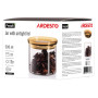 Банка Ardesto Fresh 500 мл, скло, пластик, прозорий (AR1305SFM) Банка Ardesto Fresh 500 мл, скло, пластик, прозорий (AR1305SFM)