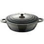 Сотейник Bergner Excalibur з кришкою 24 см Grey (BG-36103-GY) Сотейник Bergner Excalibur з кришкою 24 см Grey (BG-36103-GY)
