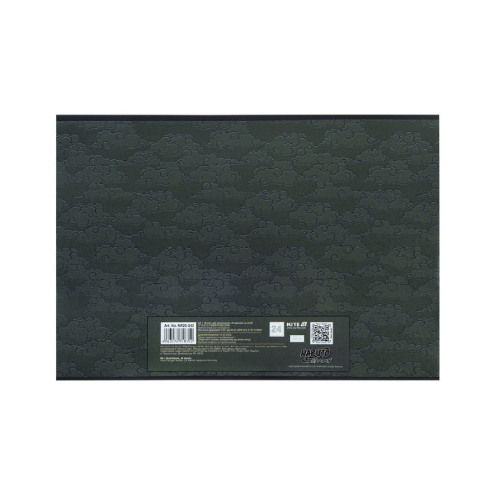 Альбом для малювання Kite Naruto, 24 аркуша (NR25-242)