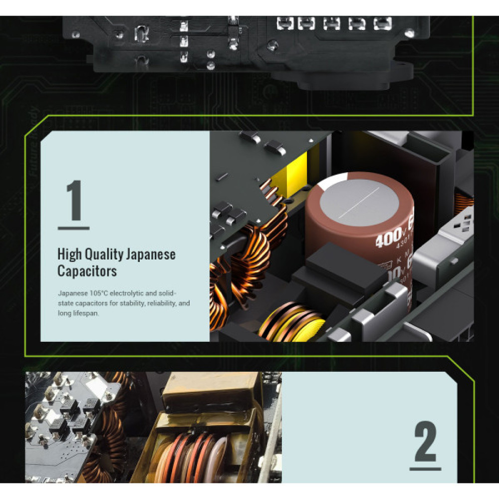 GAMEMAX GS 750G WH V25