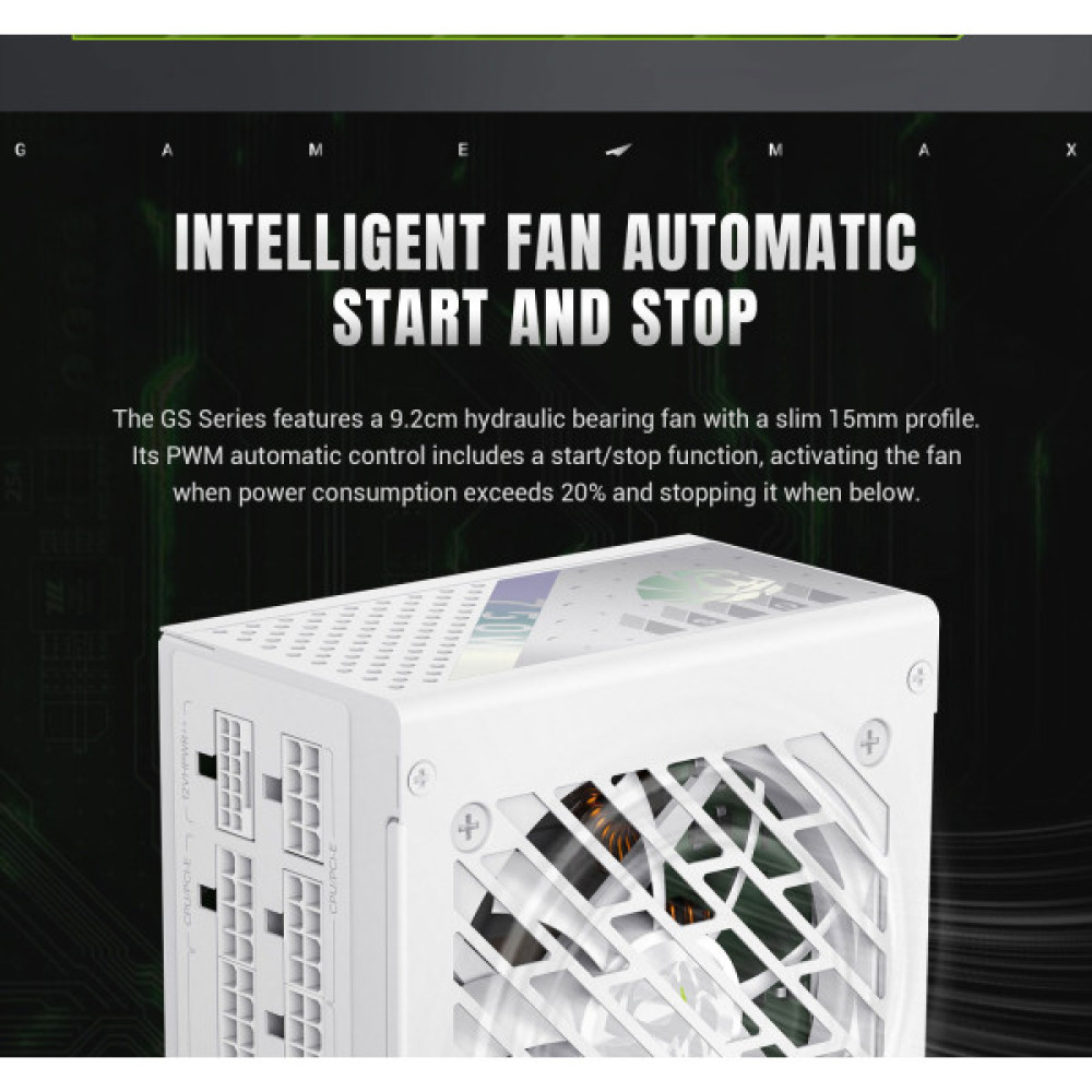 GAMEMAX GS 750G WH V25