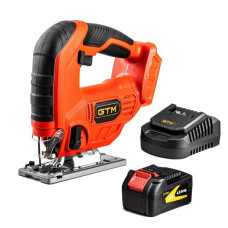 Електролобзик GTM JS18/65 18V, 4Ah, 0-2500ход/хв, Quick Fix (JS18/65_KIT)