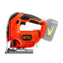 Електролобзик GTM JS18/65 18V, 4Ah, 0-2500ход/хв, Quick Fix (JS18/65_KIT)