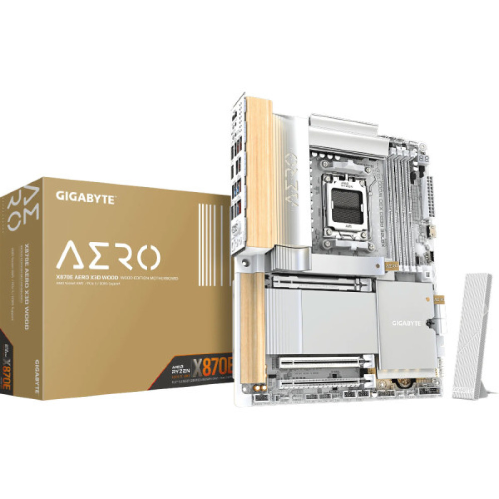 GIGABYTE X870E AERO X3D WOOD