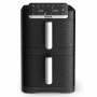 Мультипіч Tefal Easy Fry Crispy Stack, 2700Вт, чаша-6+4л, сенсорне керув., 2 чаши, гриль, пластик, чорний