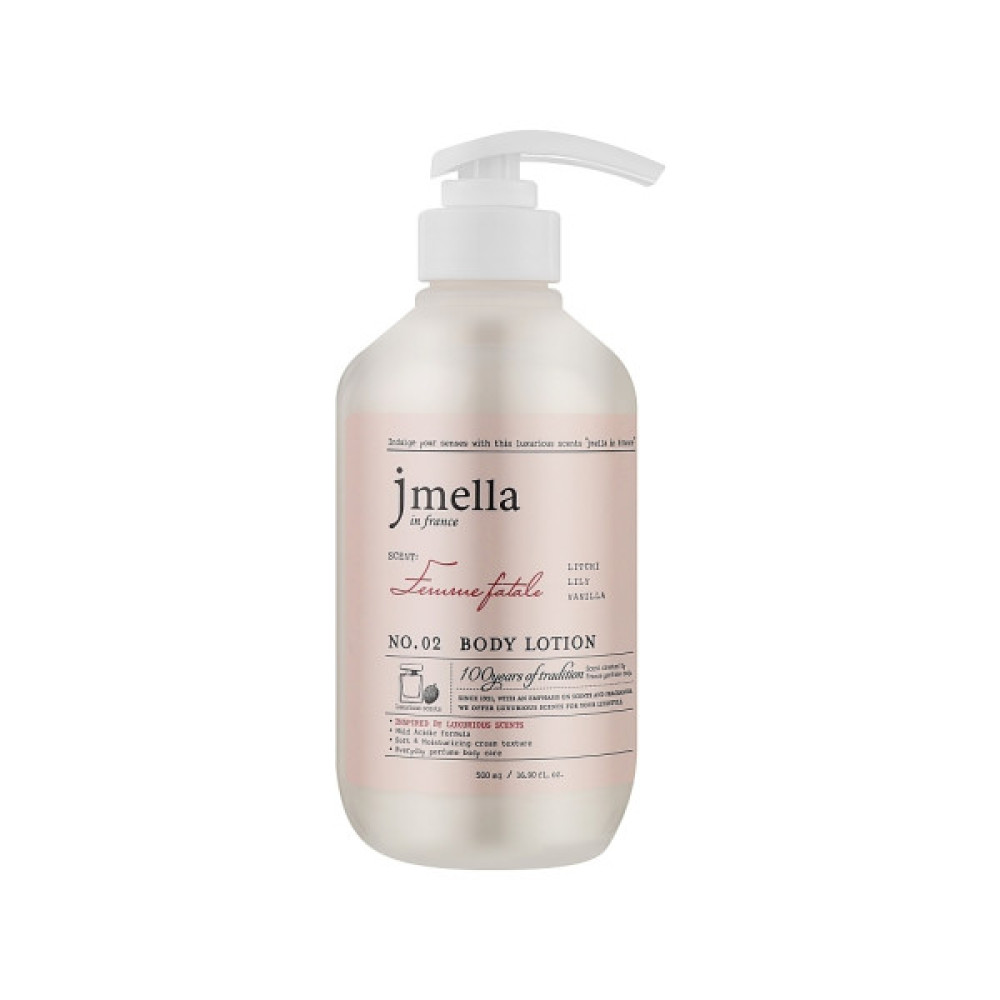 Лосьйон для тіла Jmella In France Femme Fatale №02 Body Lotion 500 мл (8809711716864)