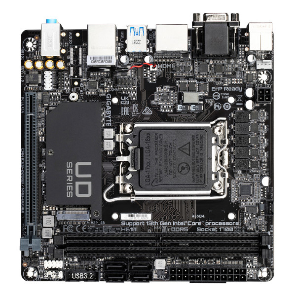 Материнська плата GIGABYTE H610I