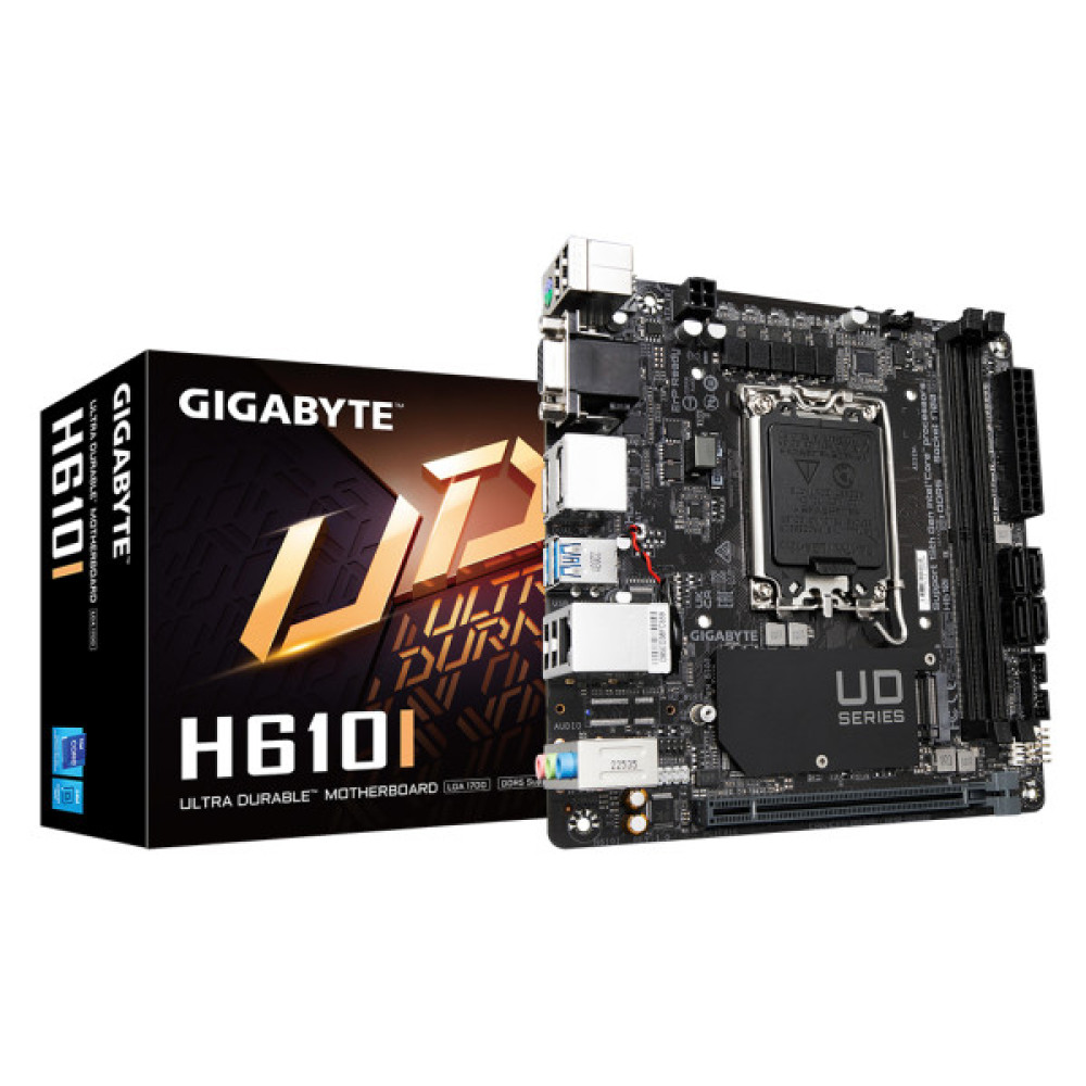 Материнська плата GIGABYTE H610I