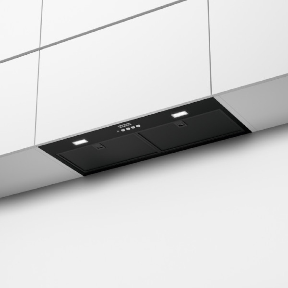 Витяжка Franke вбудовувана, 70см, 1250м.куб/год, Box Flush Basic FBFE BK A70, чорний