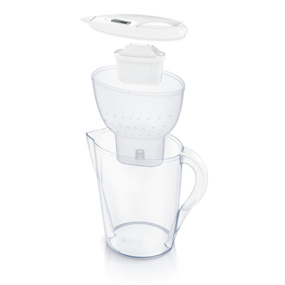 Фільтр-глечик Brita Marella XL Memo MXPro 3.5л (2л води) з фільтр-картриджем 3шт, білий (1052782)